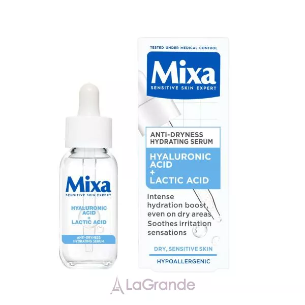 Mixa Lab Moisturizing Serum C�������� � ����������� �� �������� �������� ��� ���� �� ������� ���� �������