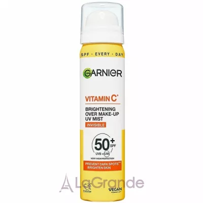 Garnier Skin Naturals Vitamin C  -         SPF 50+