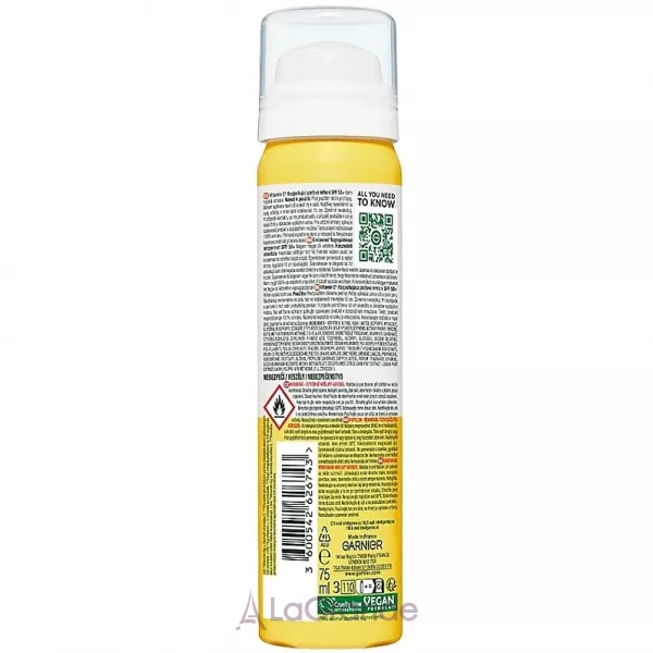 Garnier Skin Naturals Vitamin C ������������� �����-��� � ������� � � ���� ������� �������� ������� SPF 50+