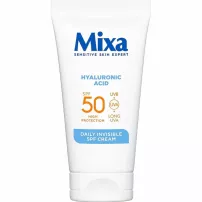Mixa Hyaluronic Acid Daily Invisible SPF50 Cream �������� ���� � ����������� �������� ��� ���� �� ������� ���� ������� � ���� ������� �������� ������� SPF 50