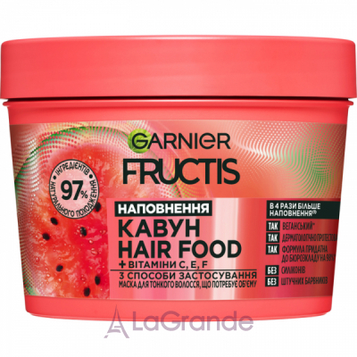 Garnier Fructis Hair Food Watermelon Mask  3  1 