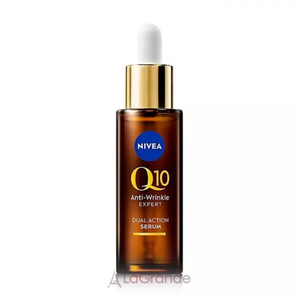 NIVEA Q10 Anti-Wrinkle Expert Dual Action Serum ��������� ��� ������� ������� 䳿 ����� �������