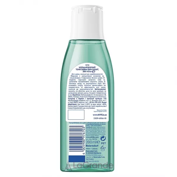 NIVEA Derma Skin Clear Toner ������������� ����� ��� ����
