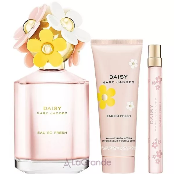 Marc Jacobs Daisy Eau So Fresh ����� (��������� ���� 125 �� + ������ ��� ���� 75 �� + ��������� ���� 10 ��)