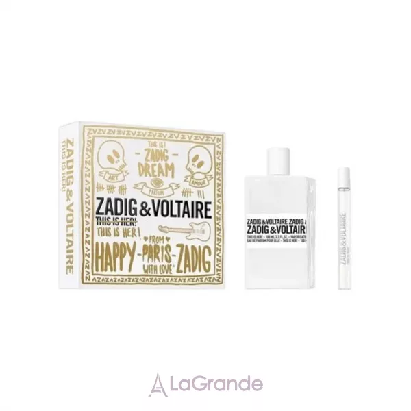 Zadig & Voltaire This is Her ����� (��������������� ���� 100 �� + ��������������� ���� 10 ��)