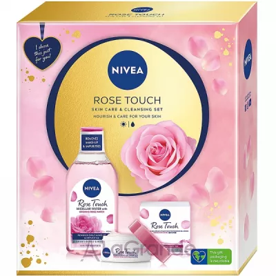 NIVEA Rose Touch Skin Care & Cleansing Set   