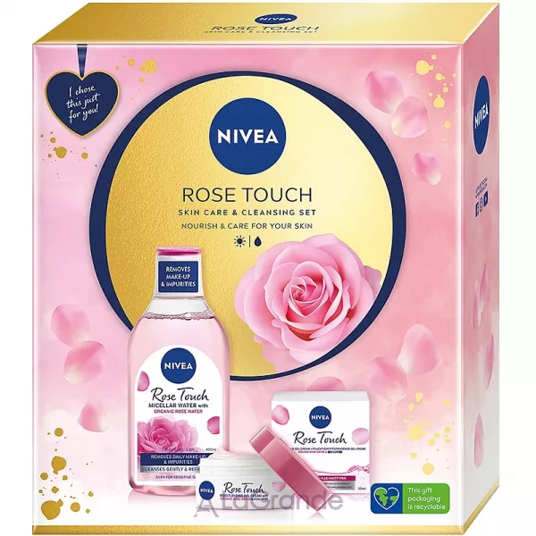 NIVEA Rose Touch Skin Care & Cleansing Set ���� ������ 