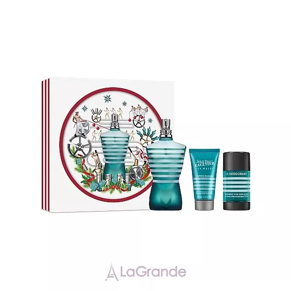 Jean Paul Gaultier Le Male ���� (�������� ���� 125 �� + ������� ���� ������ 50 �� + ���������� 75 ��)