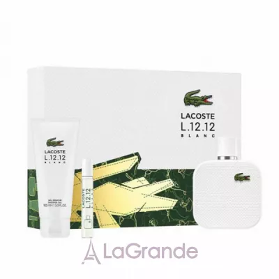 Lacoste Eau de Lacoste 12.12 Blanc Man  (  100  +  7.5  +    100 )