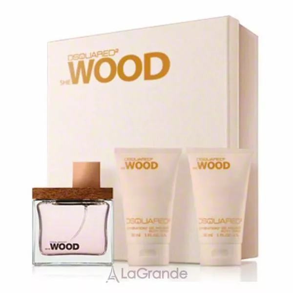 DSquared2 She Wood ���� (����������� ���� 100 �� + ������� ��� ��� 100 �� + ���� ��� ���� 100 ��)