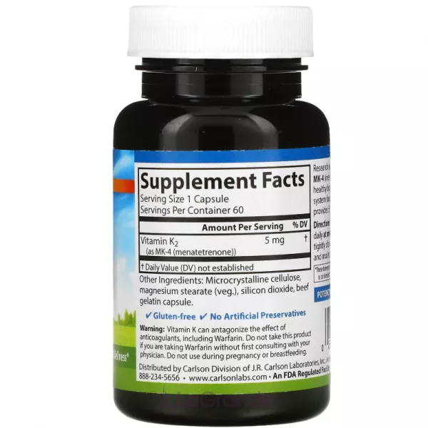Carlson Vitamin K2 MK-4 ³���� �-2 (���������) 5 ��