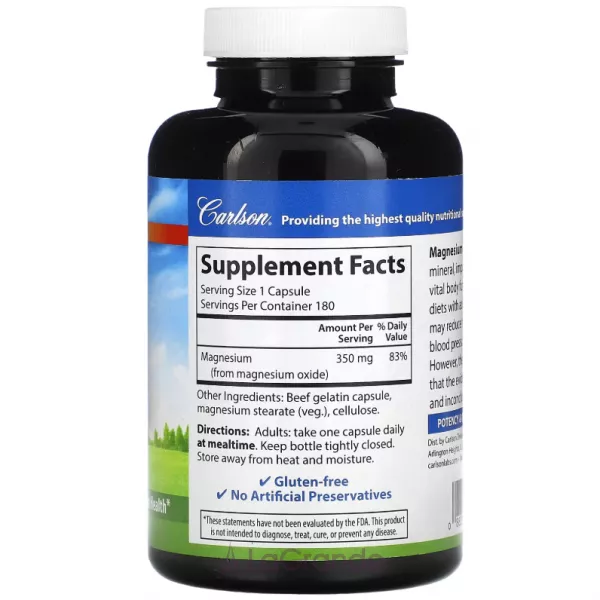 Carlson Magnesium 350 mg ������ 350 ��