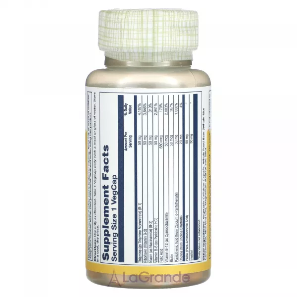Solaray Vitamin B-Complex 50 mg VegCaps �������� ��������� ������ B