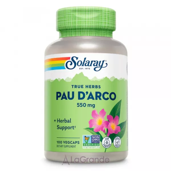 Solaray Pau D'Arco Bark 550mg VegCaps ������� ������� 