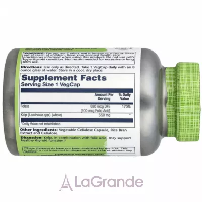 Solaray Kelp Seaweed 550mg ������� ������� 