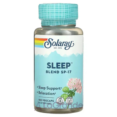 Solaray Sleep Blend SP-17 VegCap   