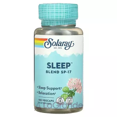 Solaray Sleep Blend SP-17 VegCap   