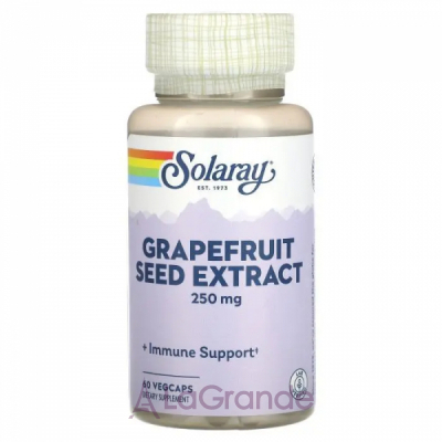 Solaray Grapefruit Seed Extract 250mg VegCap      