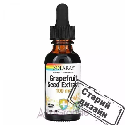 Solaray Grapefruit Seed Extract 100mg г   