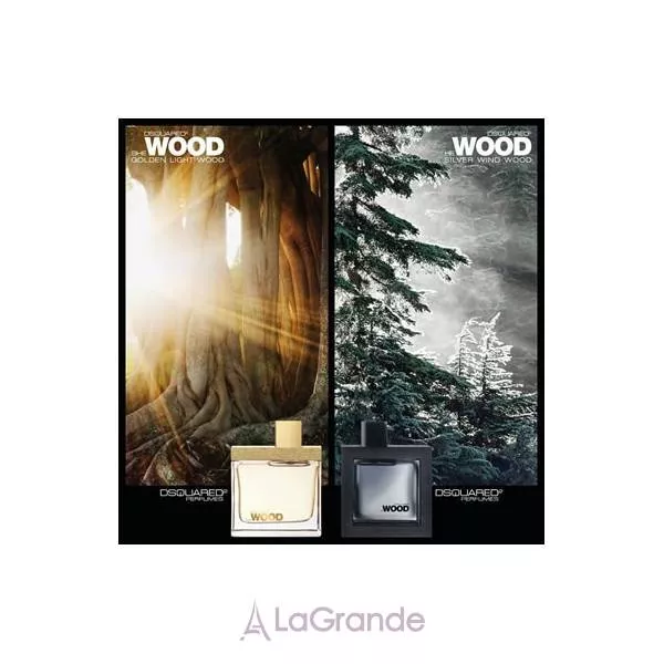 DSquared2 He Wood Silver Wind Wood ����� (��������� ���� 50 �� + ��������� Golden Ligh)