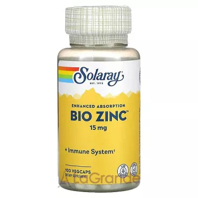 Solaray Bio Zinc 15mg ĳ  