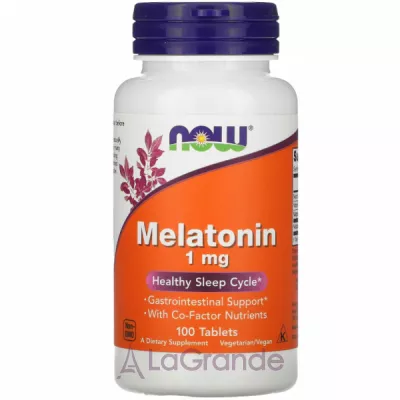 Now Foods Melatonin 1 mg       1 