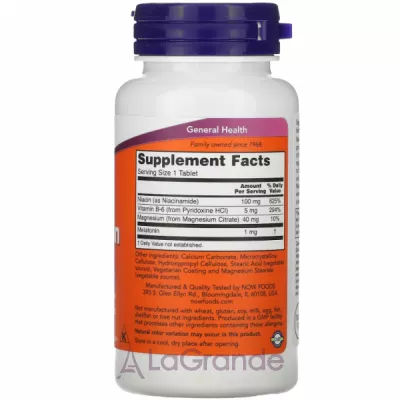 Now Foods Melatonin 1 mg       1 