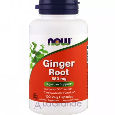 Now Foods Ginger Root 550 mg   550 