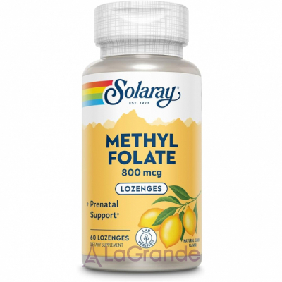 Solaray Methyl Folate 800mcg   