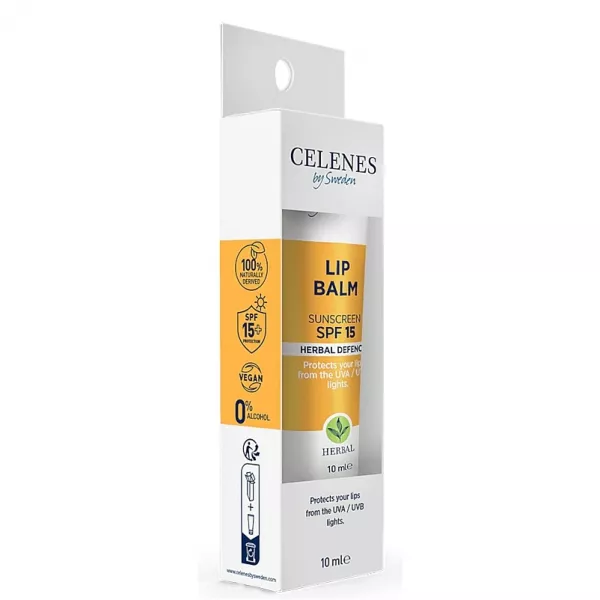 Celenes Herbal Defence Lip Balm With Sunscreen SPF 15 ������������� ������� ��� ���