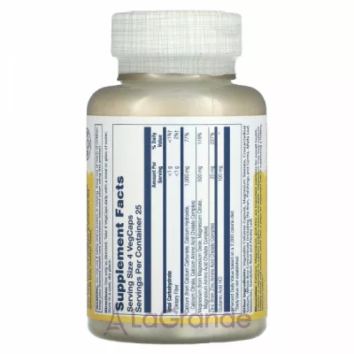 Solaray Calcium Magnesium Zinc VegCaps   