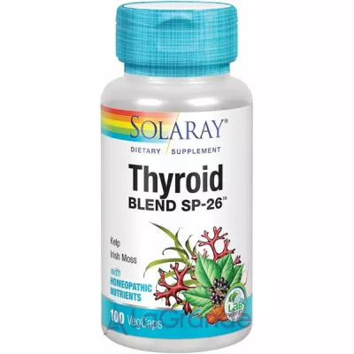 Solaray Thyroid Blend SP-26 VegCaps    