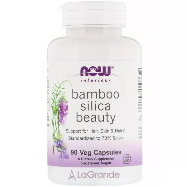 Now Foods Solutions Bamboo Silica Beauty ������� � ������� ��� �������, ���� �� �����