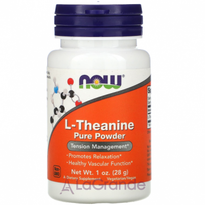 Now Foods L-Theanine Pure Powder L-,  