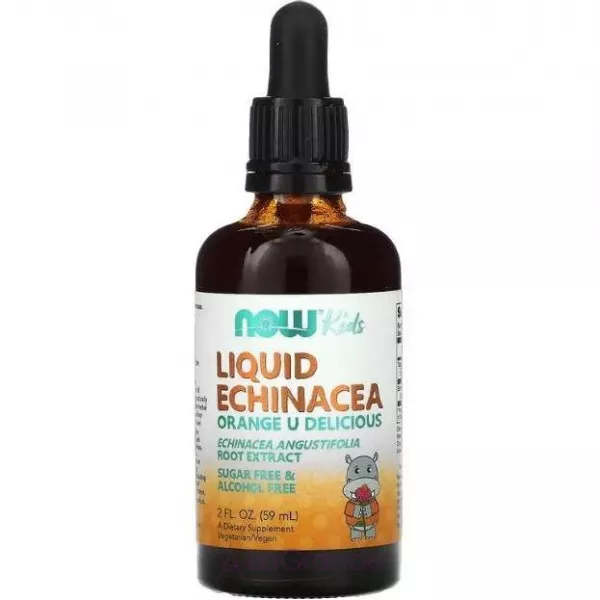 Now Foods Echinacea Liquid Kids Orange ������ �������� ��� ����� �� ������ ���������