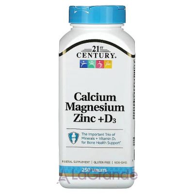 21st Century Calcium Magnesium Zinc + D3   