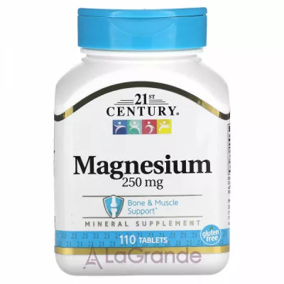 21st Century Magnesium 250 mg ĳ  