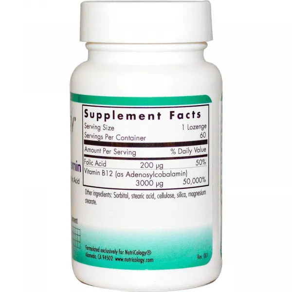 Nutricology Vitamin B12 Adenosylcobalamin ����������� ������� 