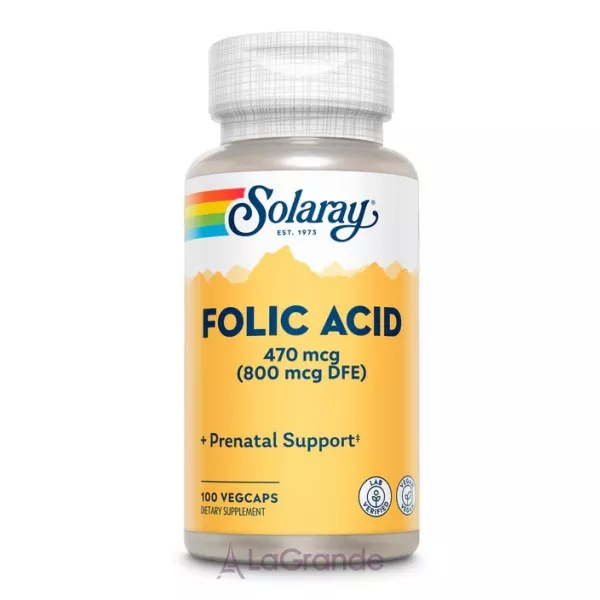 Solaray Folic Acid 1360mcg VegCaps ��볺�� ������� � �������� ��� �������