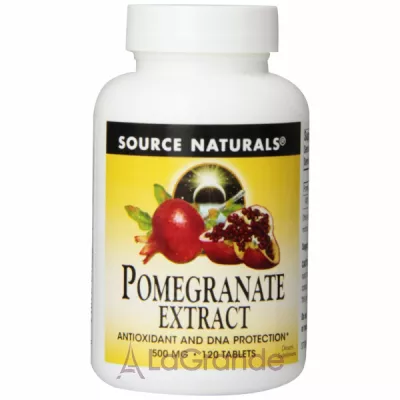 Source Naturals Pomegranate Extract 500mg   