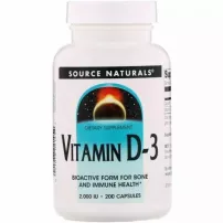 Source Naturals Vitamin D-3 2000 IU ������� ������� "³���� �3"
