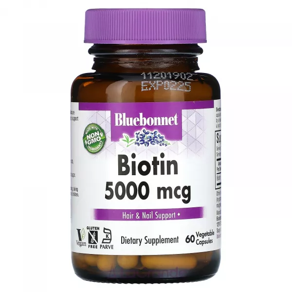 Bluebonnet Nutrition Biotin 5000 mcg ����������� ������� 