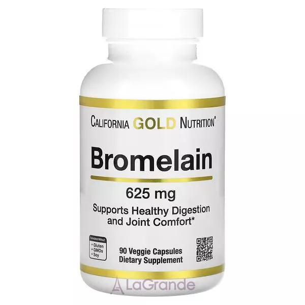 California Gold Nutrition Bromelain 625 mg ����������� ������� ��� ��������� ��������� ����������� 