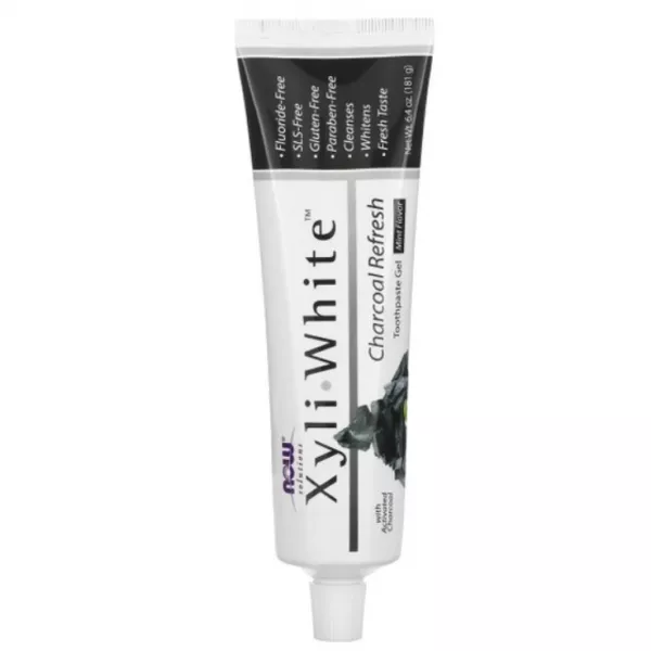Now Foods Xyliwhite Charcoal Refresh Toothpaste ������ �����-���� ������������ � �������������� �����  � ������ ������