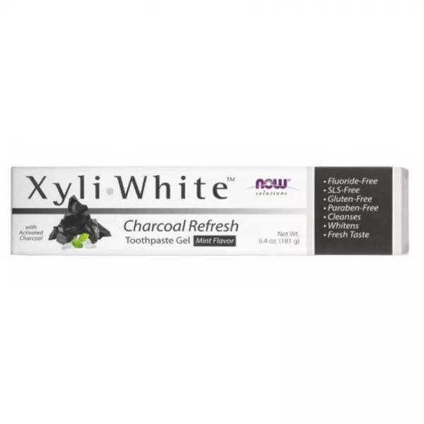 Now Foods Xyliwhite Charcoal Refresh Toothpaste ������ �����-���� ������������ � �������������� �����  � ������ ������