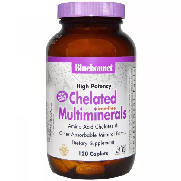 Bluebonnet Nutrition Chelated Multiminerals Iron Free ������������� ��� �����