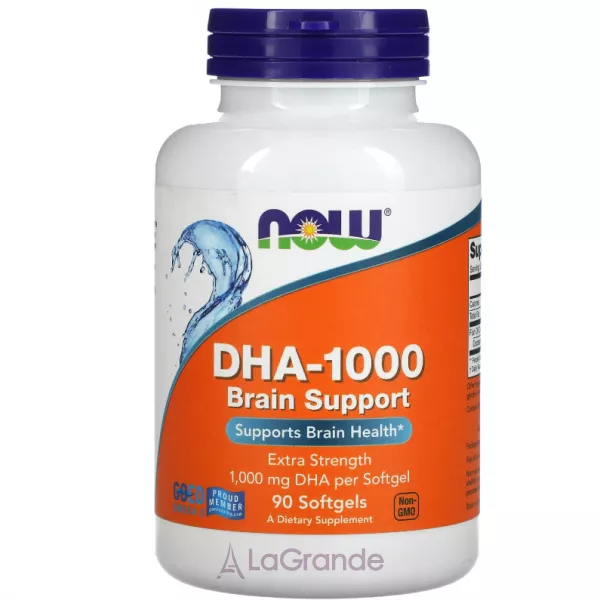 Now Foods DHA-1000 Brain Support ��� ��� ��������� ������ ����� 1000 ��