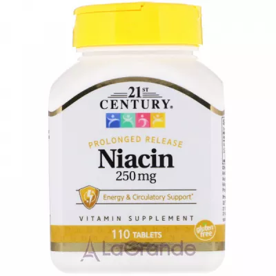 21st Century Niacin 250 mg ĳ  