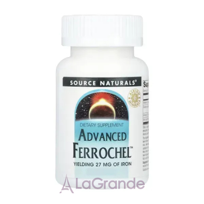 Source Naturals Advanced Ferrochel 27mg   