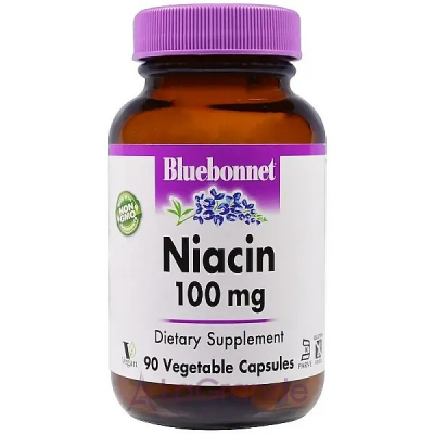 Bluebonnet Nutrition Niacin 100 mg   